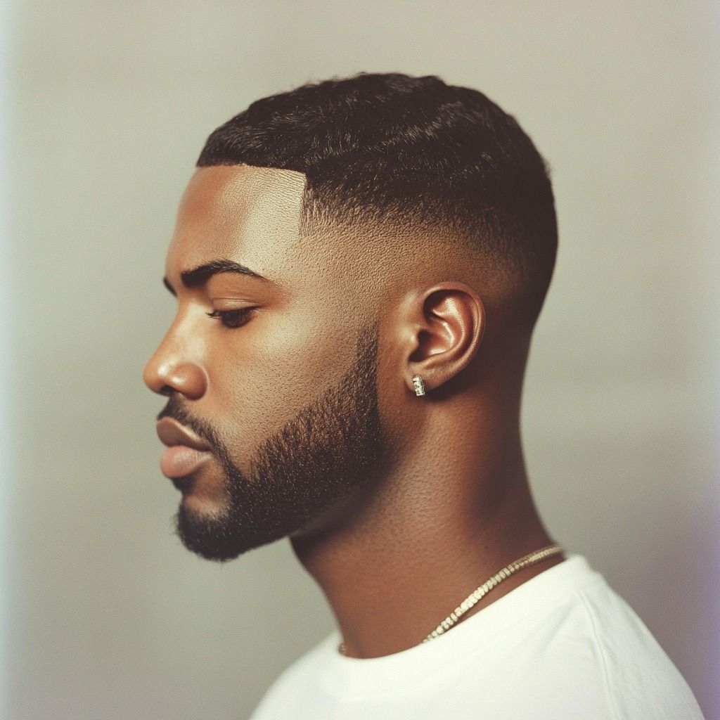 Professional Barber at Work